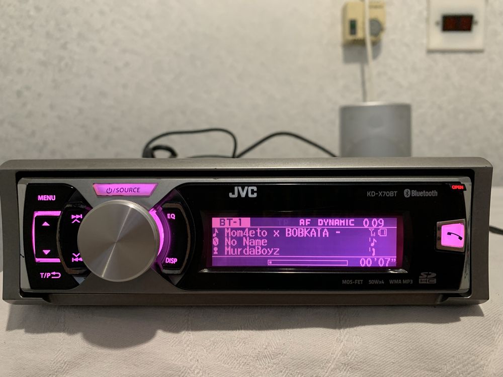 Авто радио JVC Bluetooth