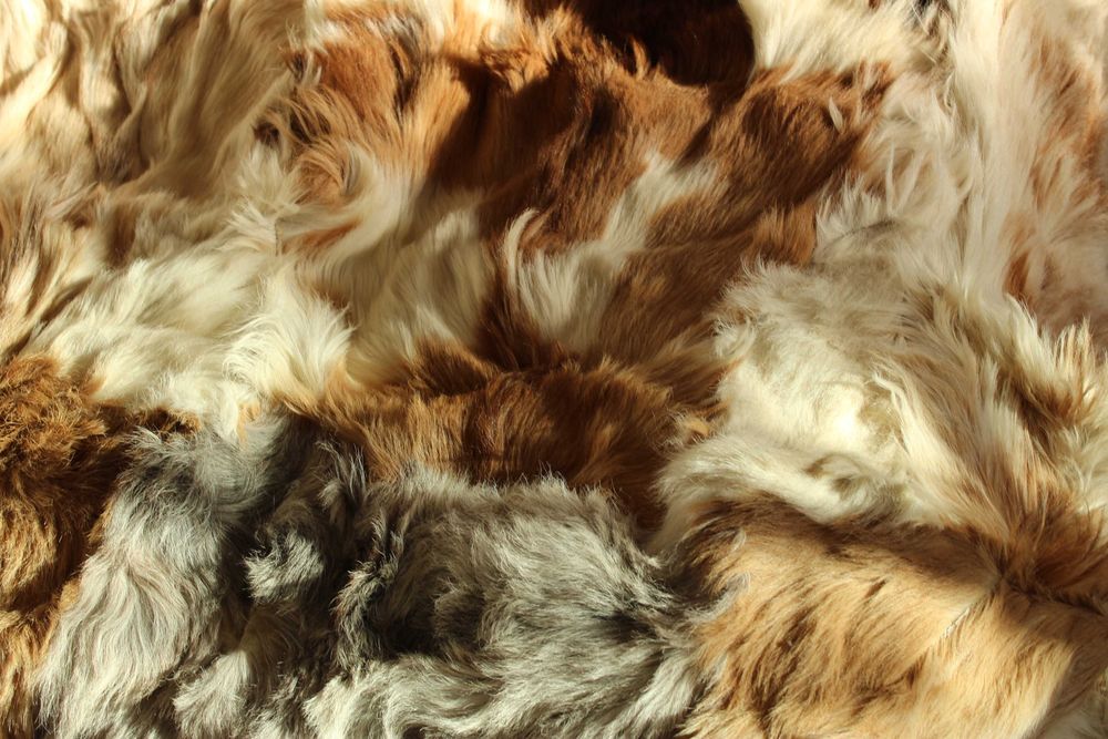 Естествени животински кожи за декорация