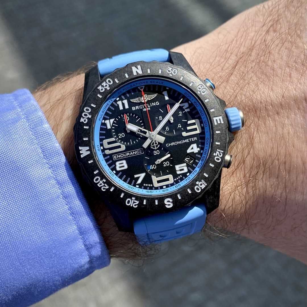 Breitling Endurance Pro Black-Blue