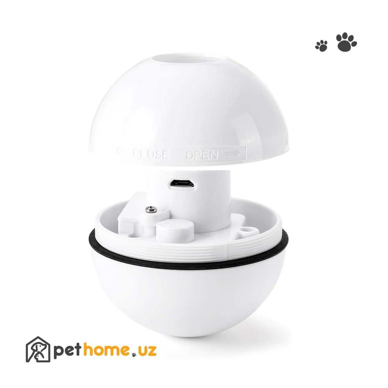 Интерактивная игрушка-мяч для кошек WWVVPET Interactive Cat Toys Ball