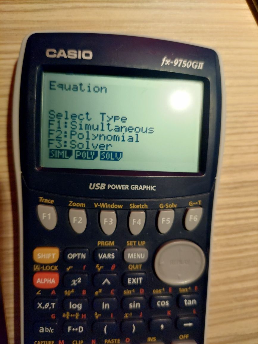 Calculator cu grafica Casio fx-9750G2 ideal elevi,studenti