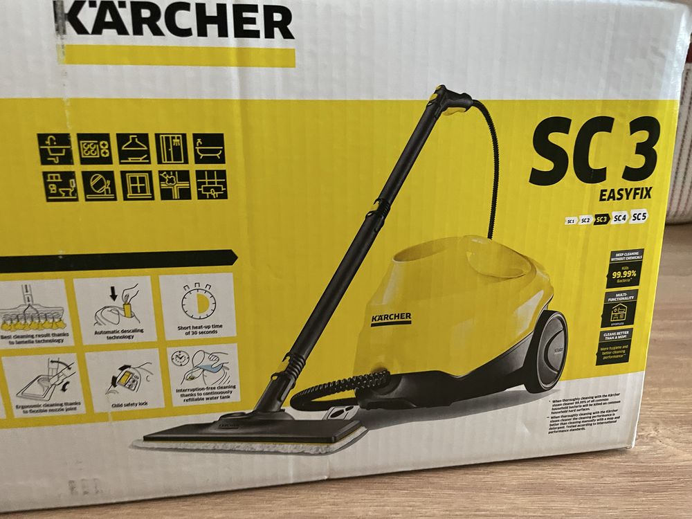 Парочистачка Karcher - SC 3 EasyFix, 1900W, 1л