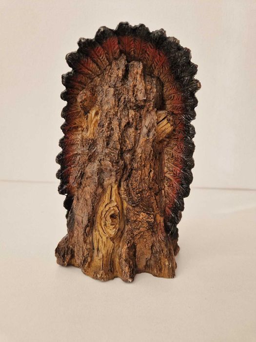 Bust decorativ nativ indian – figurina de colecție 20 cm