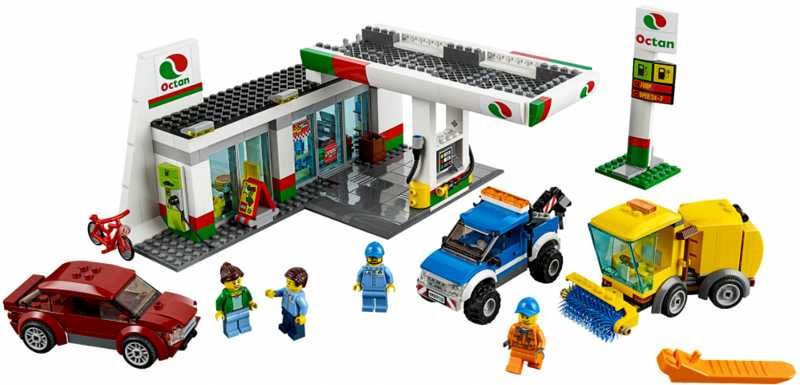 Lego City 60132 Service Station - Лего 60132 Бензиностанция