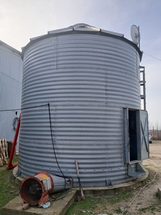 Siloz cereale exterior uscator