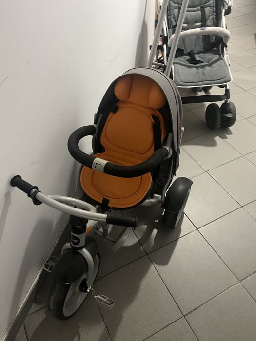 Vand tricicleta multifunctionala Coccolle Giro portocalie