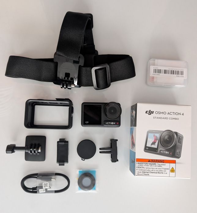 DJI Osmo Action 4 Standard combo + допълнителни аксесоари