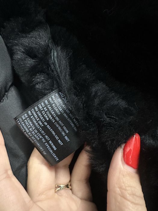 Palton cojoc  din blana de miel A&A vesa