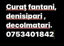 Curat fantani de tuburi sau piatra