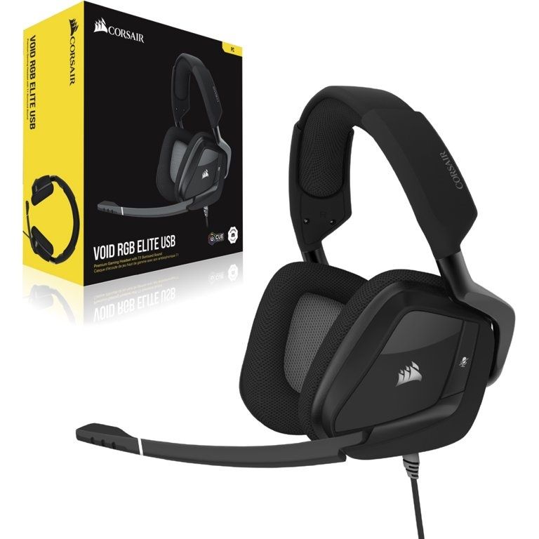 Casti gaming Corsair Void ELITE si HS60 PRO surround, Carbon