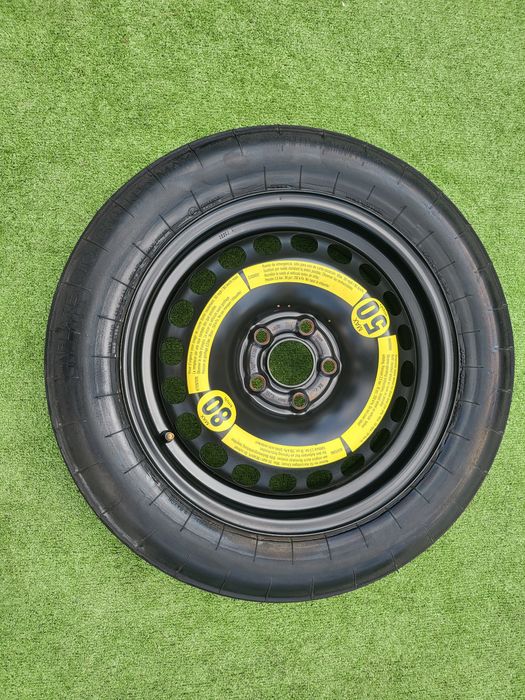 Резервна гума патерица 15 5х100 Ауди А1 , Audi A1 ,згъваема ,VW ,Seat,