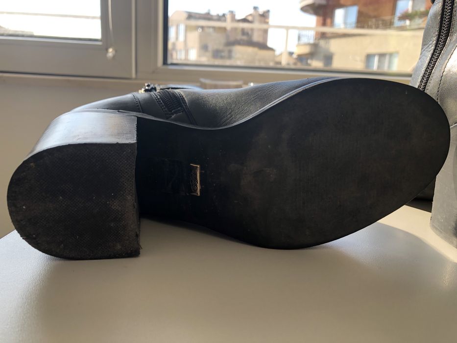 Кожени боти Buffalo, 38, ток 8,5см