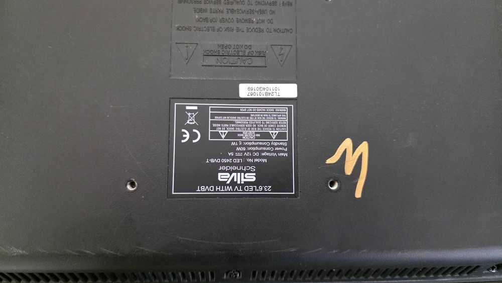 TV pt rulota,camion Silva Schneider LED 2450 - 24 inch/61 cm - 12v,usb