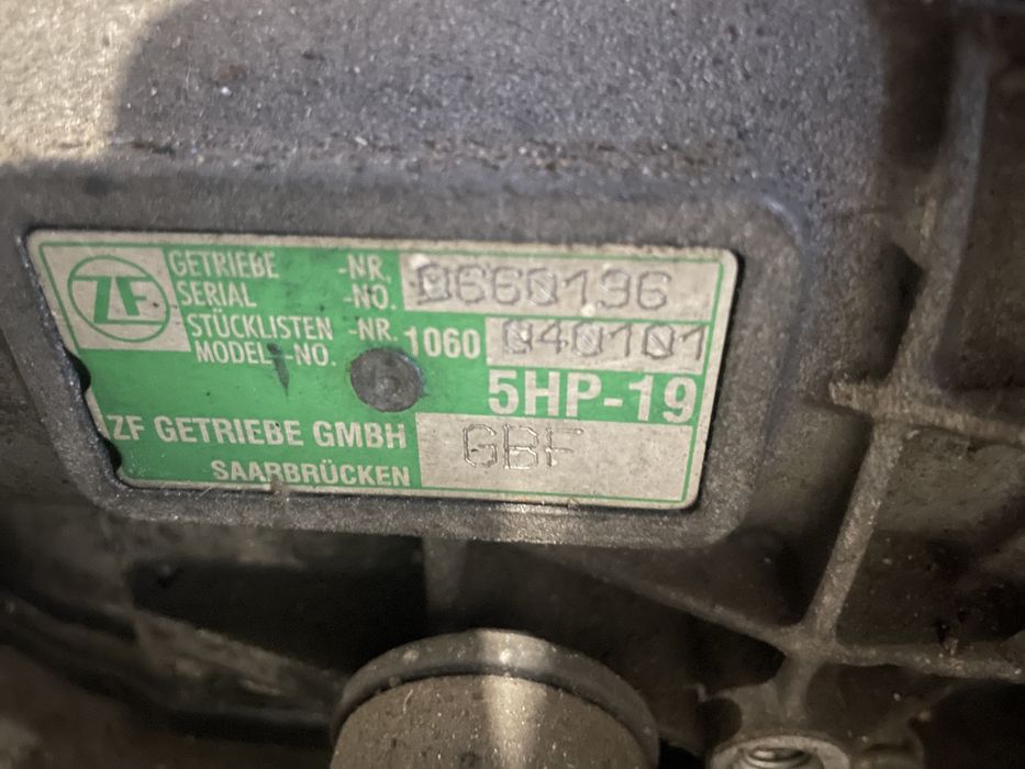 Контрактный АКПП 5HP- 19 DES