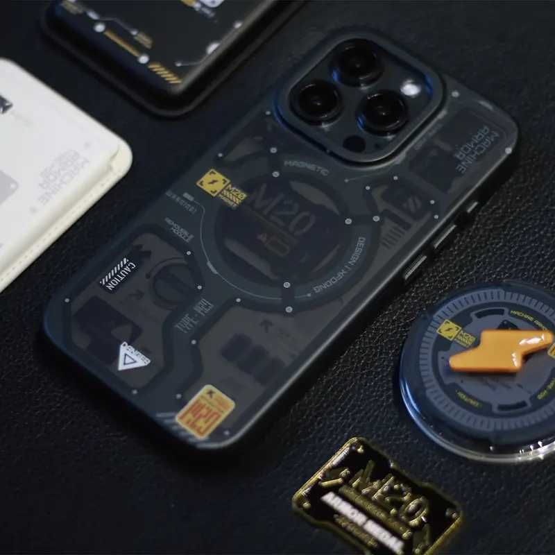 Калъф за iphone 15 Pro - Machine Armor