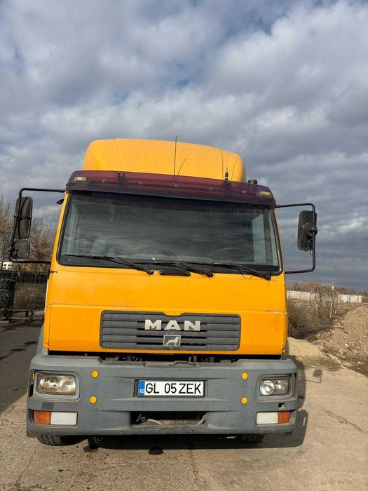 Camion MAN cu macara Palfinger 9501, 18285 LLC/2002