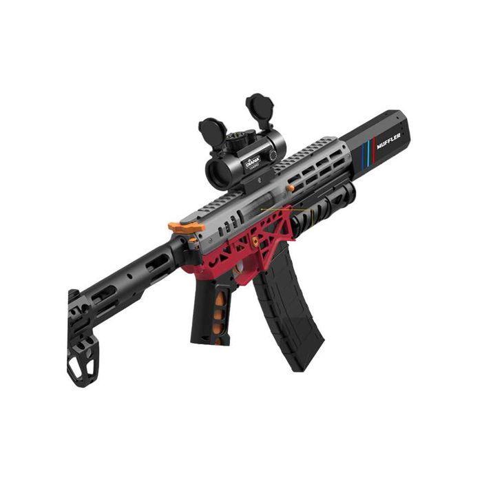 Гел бластер МК6, Автоматична и ръчна стрелба, Син и Червен