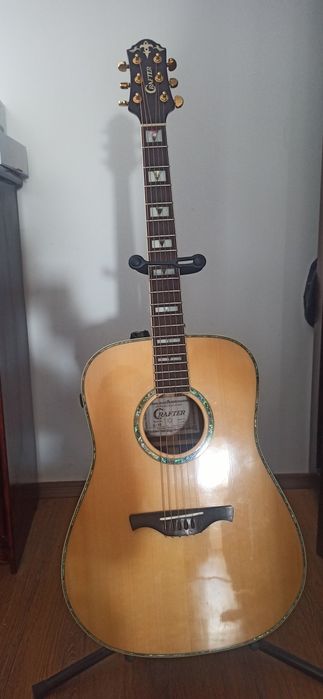Chitara Crafter 1997 Korea - Trans-Acoustic, Yamaha, Fender, Cort Gold