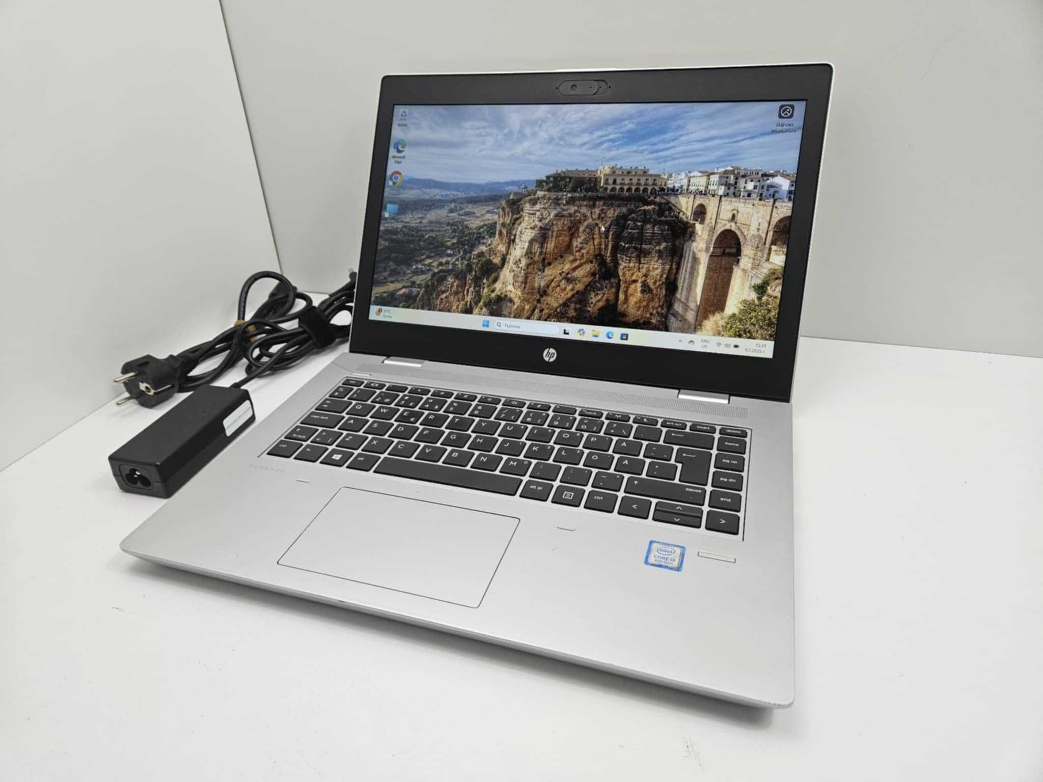 +Гаранция! Лаптоп hp 640 G4 Intel Core i3-8130U / 8GB RAM / 256GB SSD