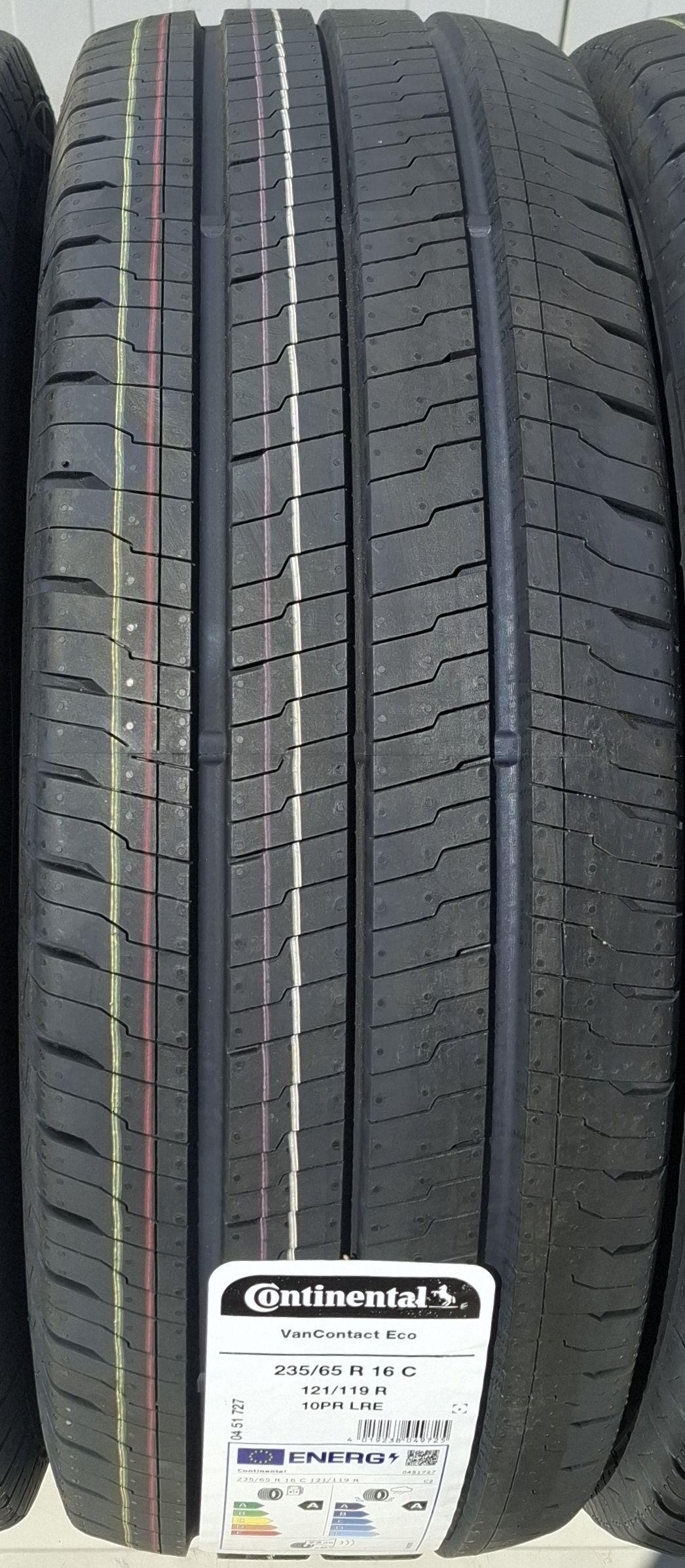 235/65 R16C, 121R, CONTINENTAL VanContact Eco, Anvelope de vara