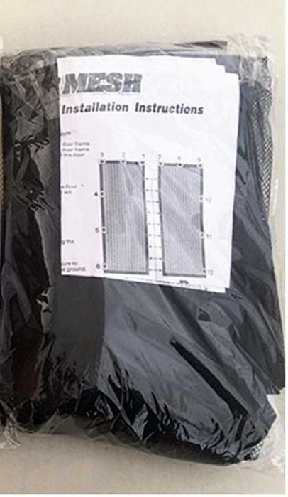 Мрежа против насекоми с магнитно закопчаване