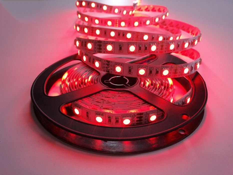 Banda Cu Led Rosie,Albastra,Verde,Alba ,Galbena