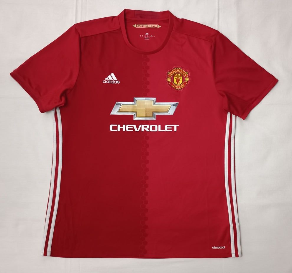 Adidas Manchester United #6 Pogba Home Jersey тениска XL Адидас