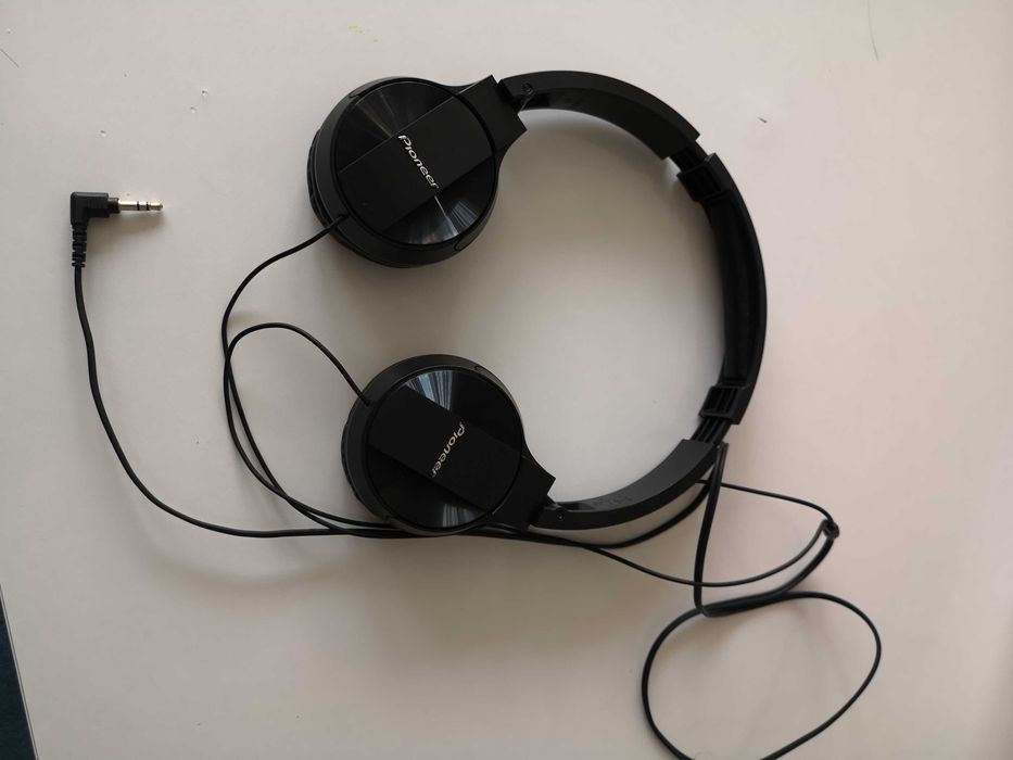 Casti PIONEER SE-MJ503-K, Cu Fir, On-Ear, negru