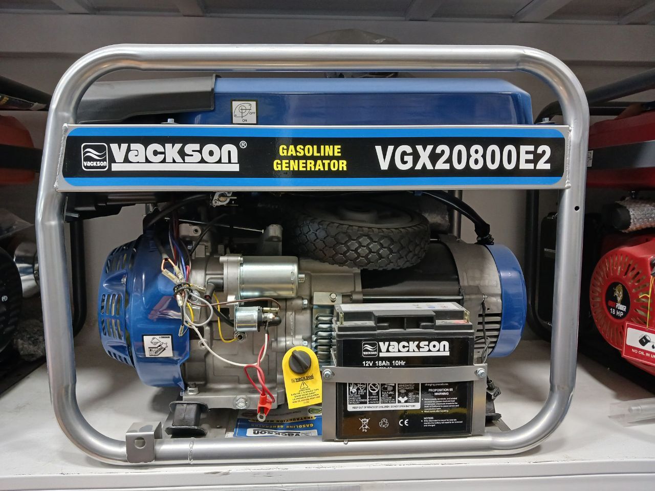 Генератор движок VACKSON 9 кВт