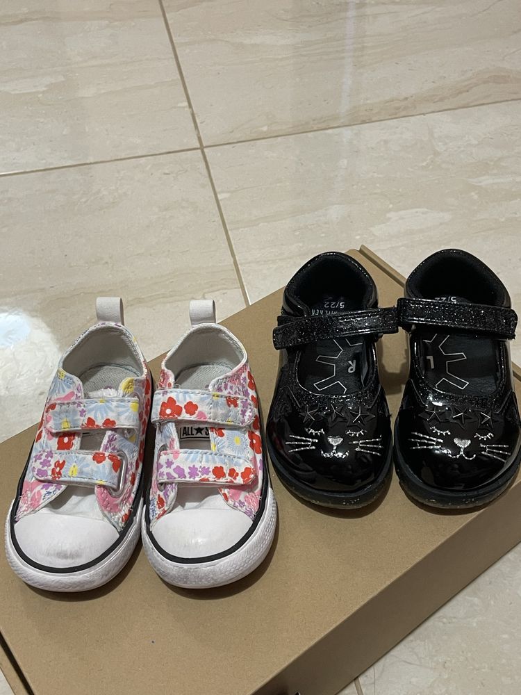 Converse кецове / George пантофки - 22 размер