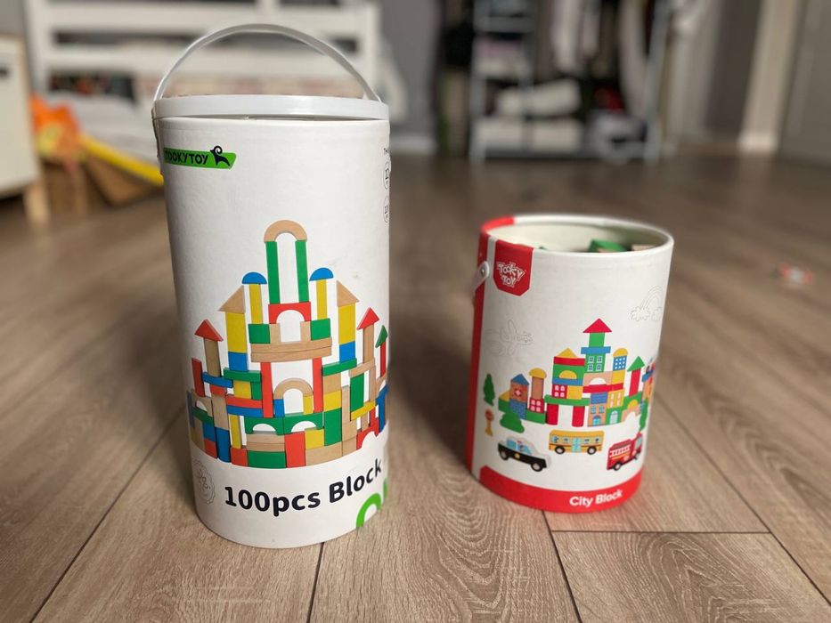 Кубики деревянные Tooky Toy