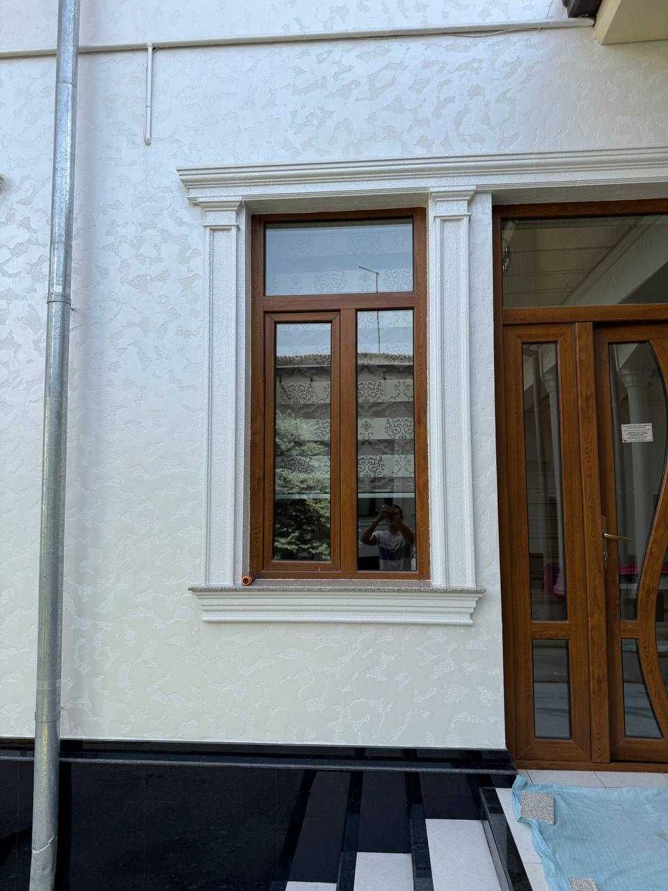 Oynalarning Fasadi uchun Penoplast Decor