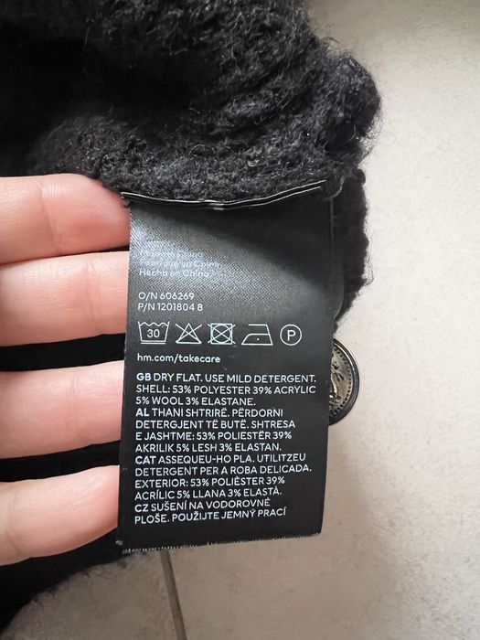 Черна жилетка H&M