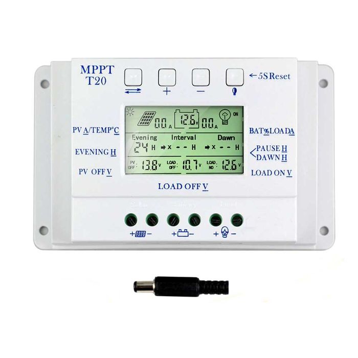 ПРОМО 170w Соларен панел с контролер 20А МРРТ Специално за 12v системи