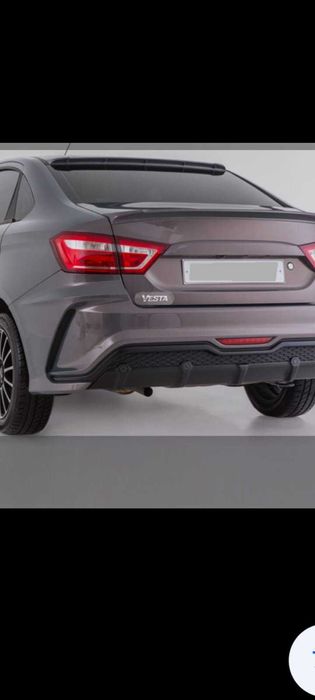 Бампер задний VESTA X-MUG