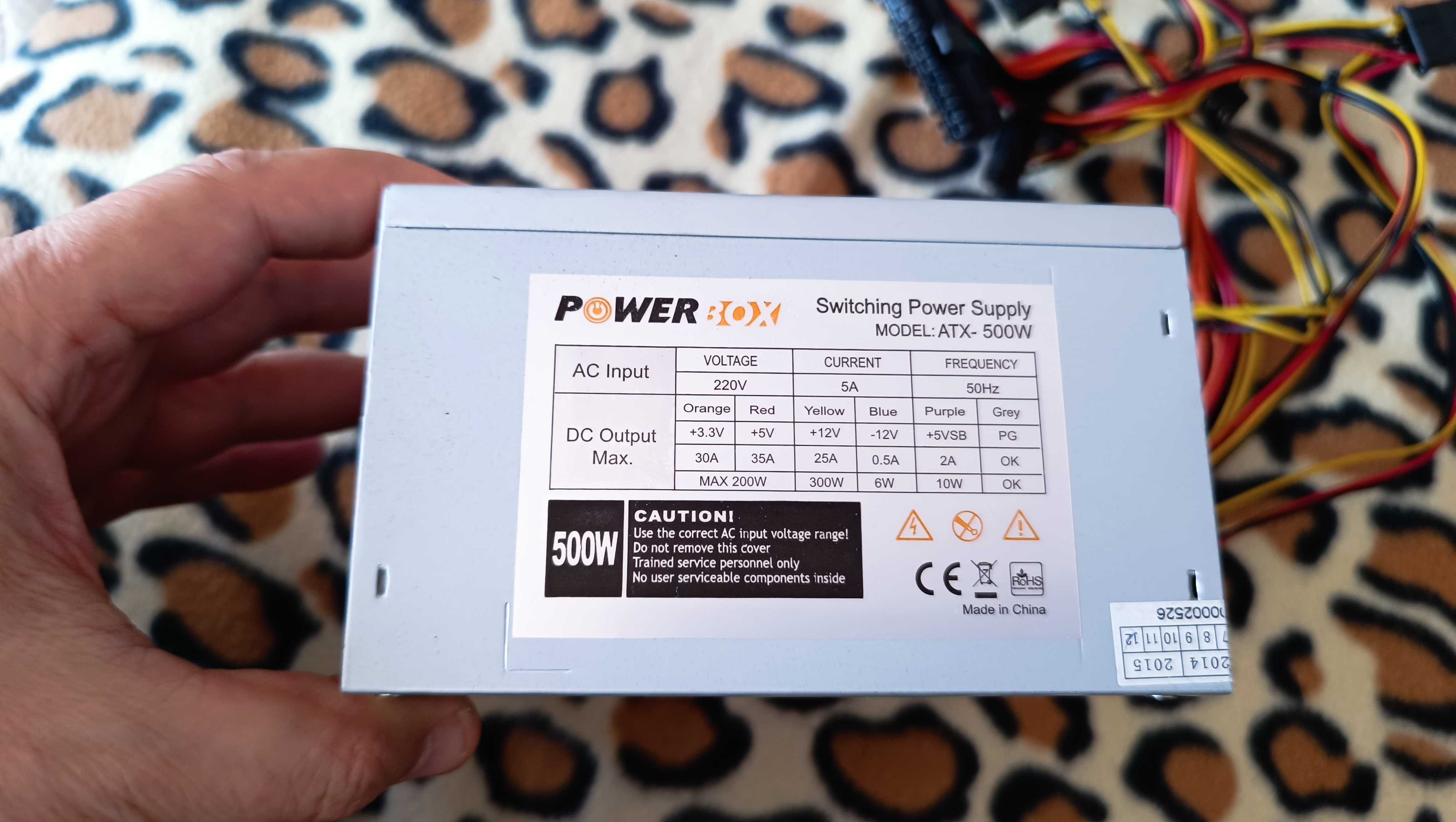 компютърни захранвания PowerBox и Trendsonic 550w и 500w