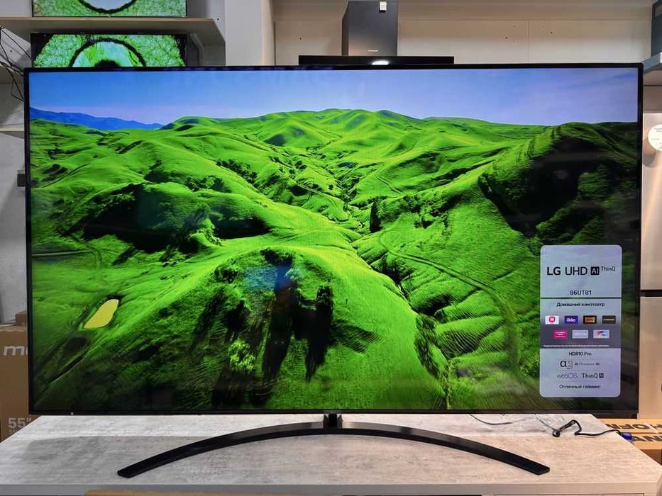 LG 86" большой тв