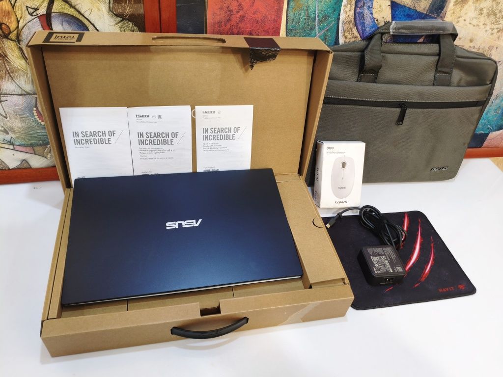 Asus Expertbook Core i3-13 SSD256GB ОЗУ8ГБ Ноутбук Ультрабук шустрый