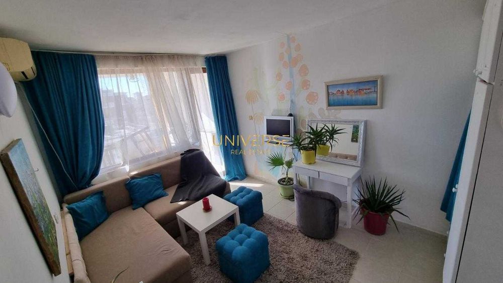 1+1 апартамент в затворен комплекс в Слънчев бряг #3909