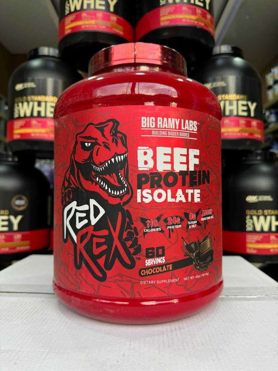 Red Rex Beef Isolate Protein 2kg | Говяжий протеин 2кг