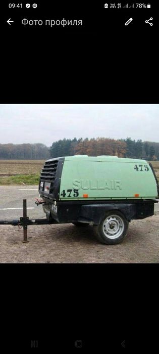 Аренда,услуги компрессора.