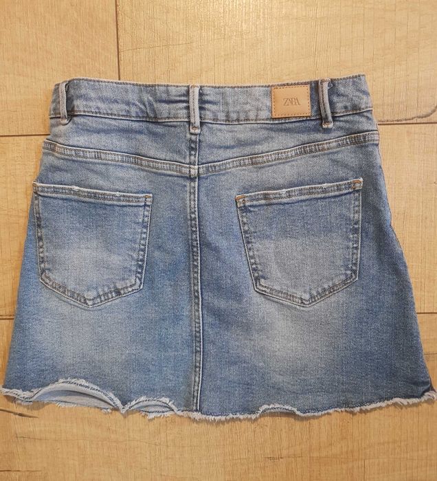 Дънкова детска пола ЗАРА / ZARA - 10 г.