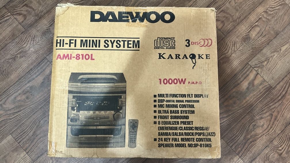 Музыкальный центр DAEWOO