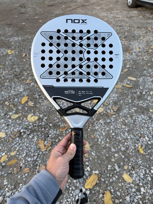 Падел Ракета NOX AT10 Genius 18K By Augustin Tapia 2024