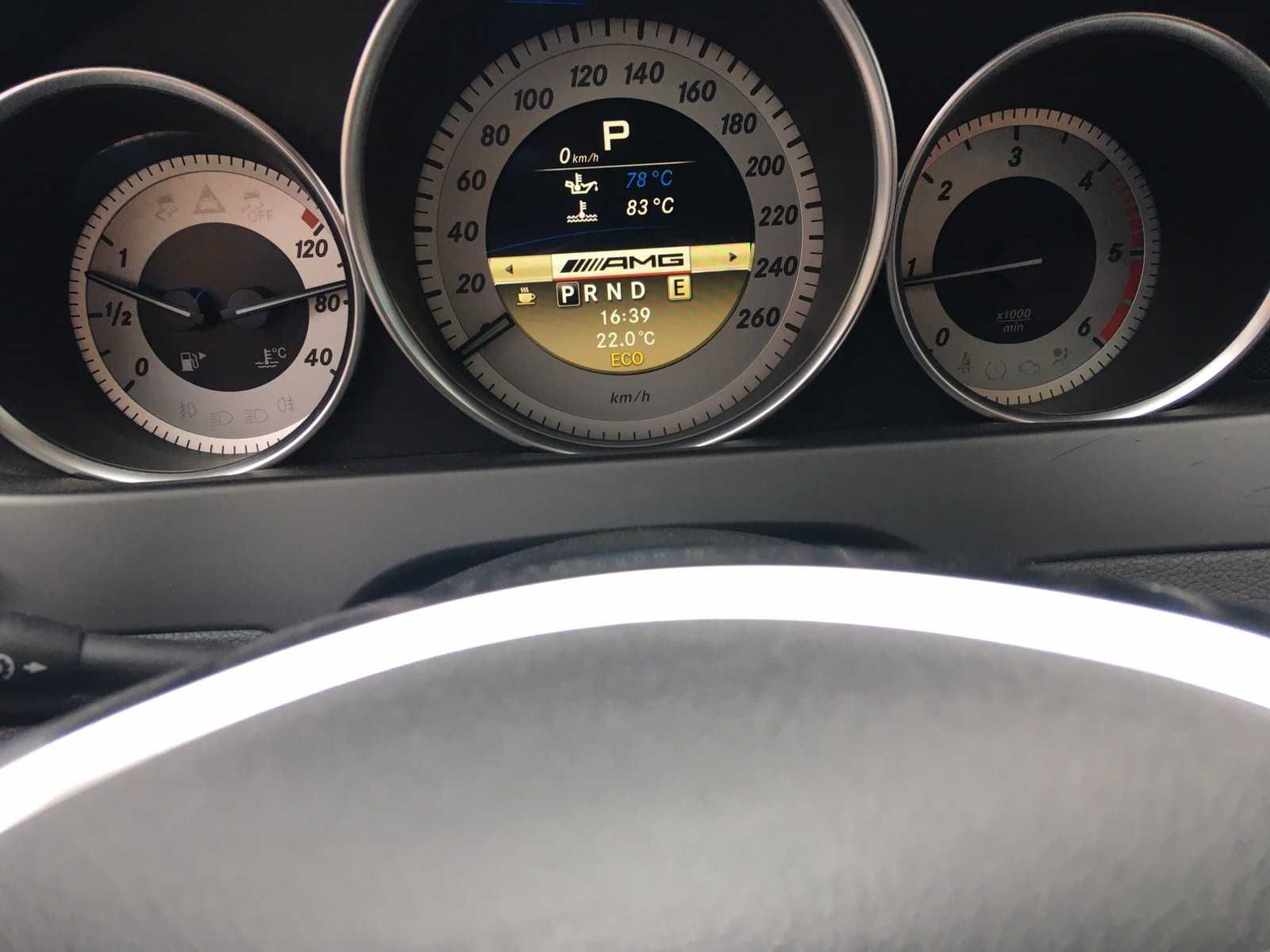 Програмиране AMG Меню Clusters Mercedes Оригинално АМГ Меню Dashboard