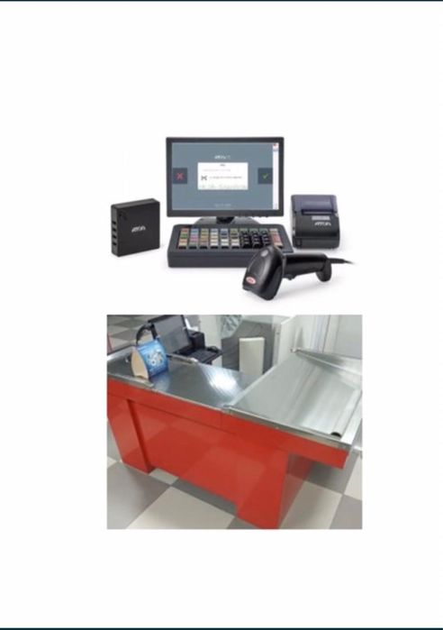 Автомотизация бизнеса моноблок принтер сканер весы ящик г. Шымкент