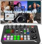 Mixer Audio Bluetooth cu efecte de sunet Podcast tiktok înregistrari