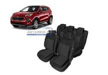 Тапицерия Kegel пълен комплект за Kia Sportage IV 2015-2020 г., черна