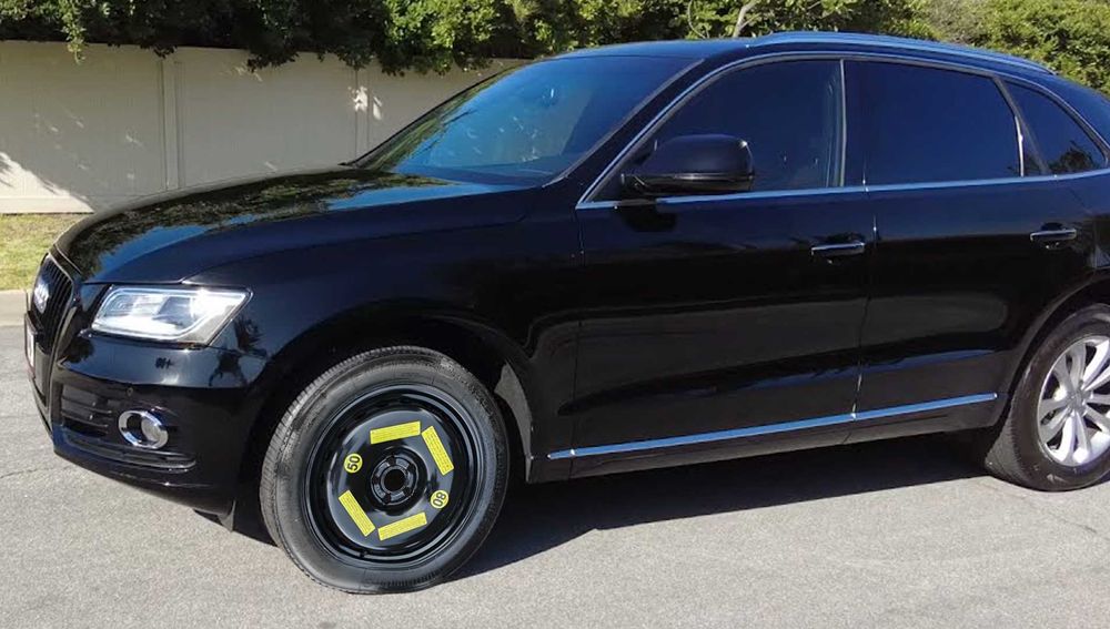 Roata rezerva Slim Audi Q5  2008 – 2016  marimi: R 17, 18, 19, 20