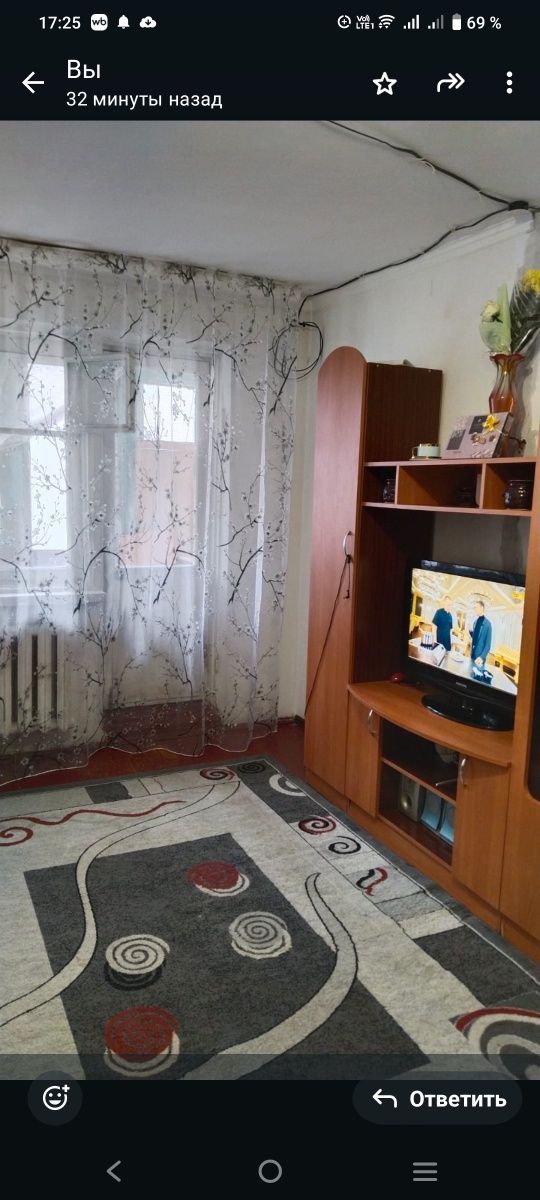 Срочно продам 2х комнатную квартиру